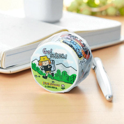 Bullet Journal Washi Tape, Play Washi, Fun Washi tape, Go out Washi tape, Kawaii Journal Stickers, Diary Stickers, V15