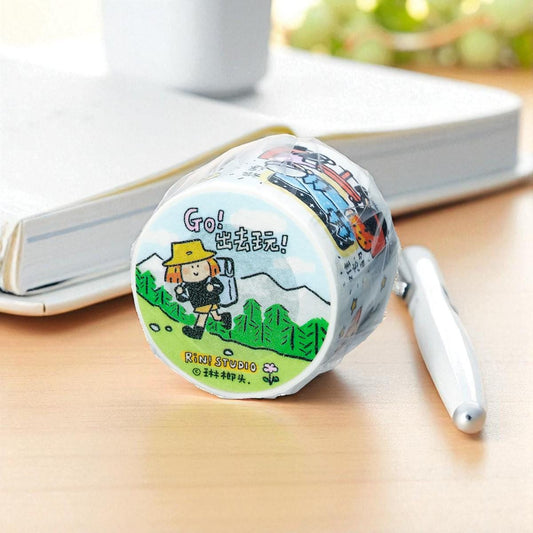 Bullet Journal Washi Tape, Play Washi, Fun Washi tape, Go out Washi tape, Kawaii Journal Stickers, Diary Stickers, V15