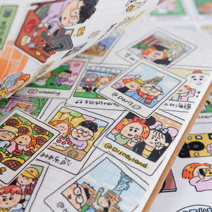 Kawaii Washi Tape Roll: Study Room Decor, Instax Stickers