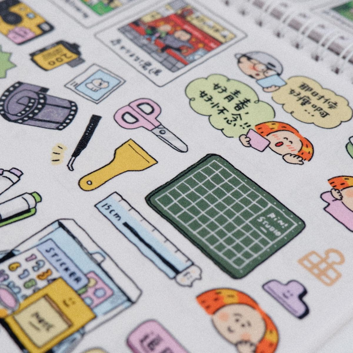 Kawaii Washi Tape Roll: Study Room Decor, Instax Stickers