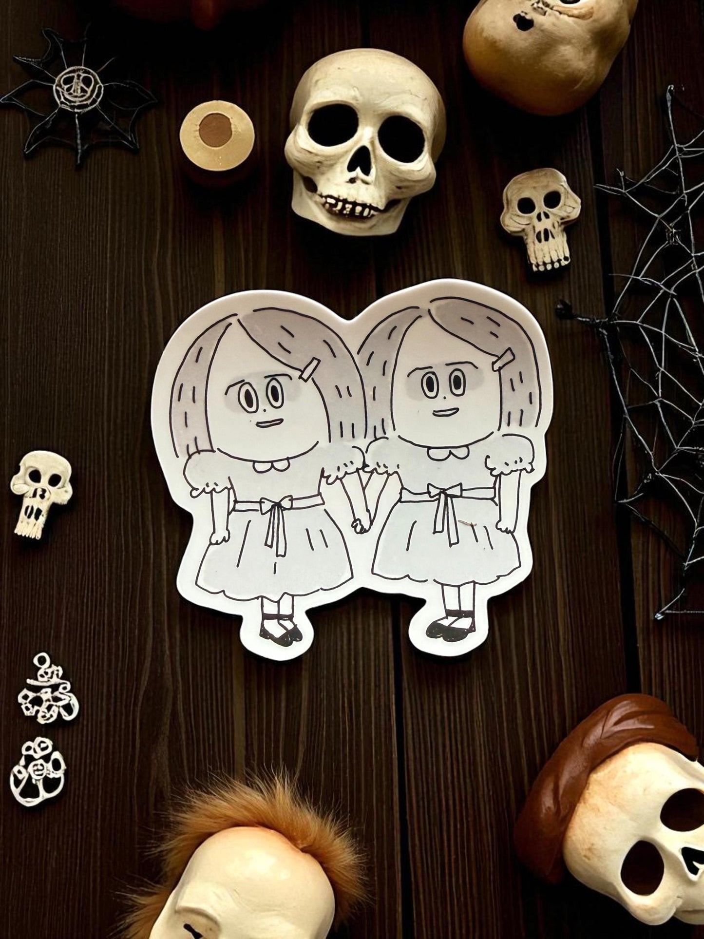 Halloween Vinyl Stickers, Horror Moive, Shining, Orphan, Sadoko, Bottle Sticker, Waterproof