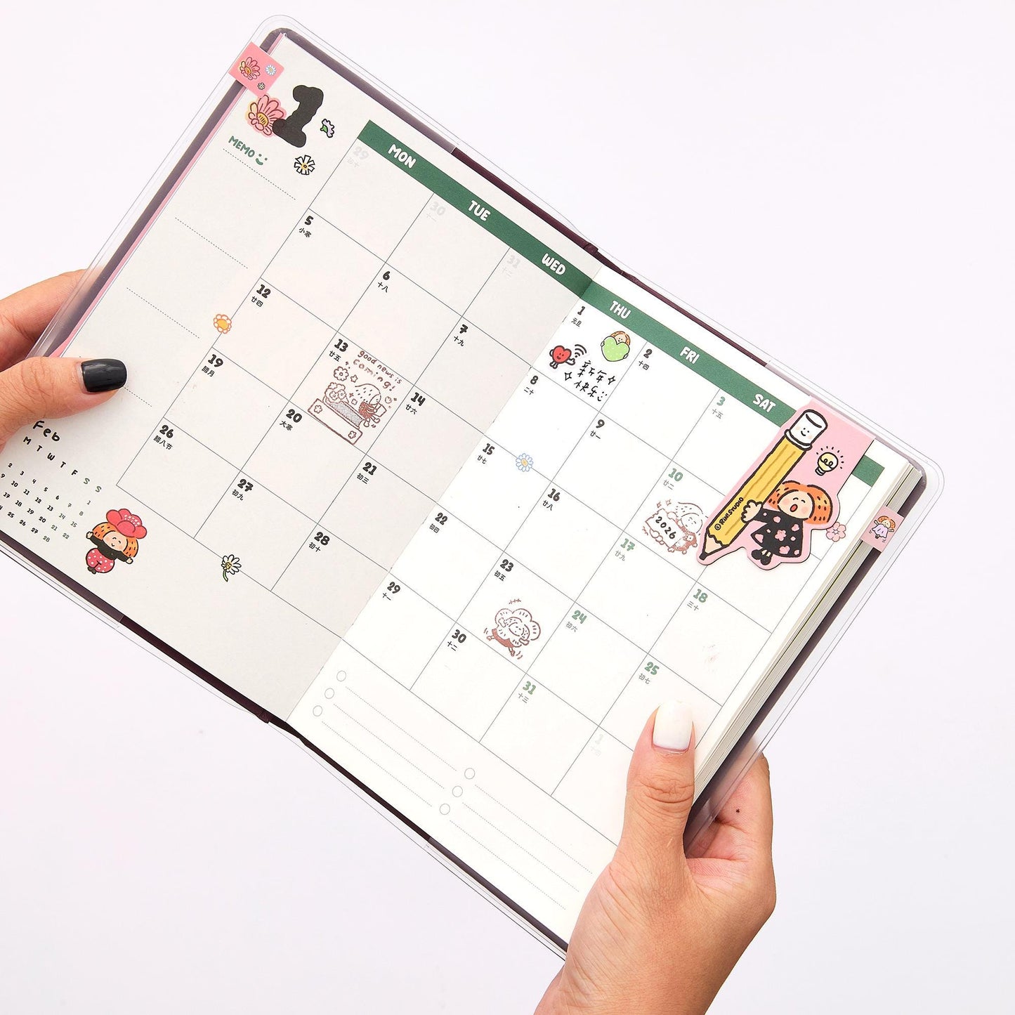 2026 Planner: B6 Schedule Book - Savour Every Moment