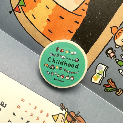 Childhood Toy mini Washi Tape - RiN! Studio