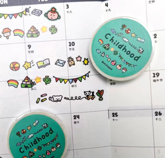Childhood Toy mini Washi Tape - RiN! Studio