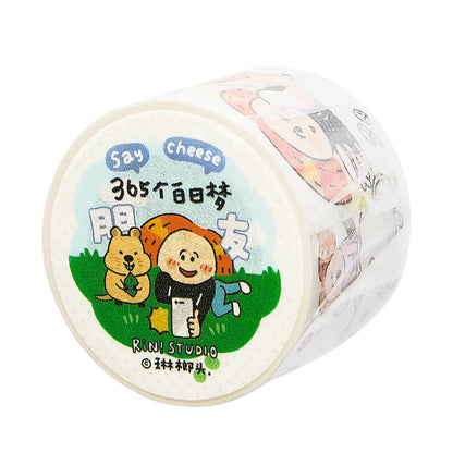 Kawaii Animal Washi Tape: Daydream Friends, Journaling V27