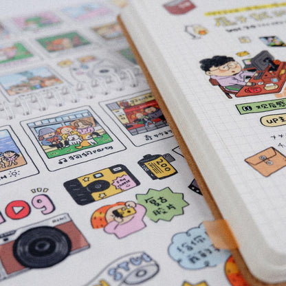 Kawaii Washi Stickers: Study Room Decor, Instax Stickers