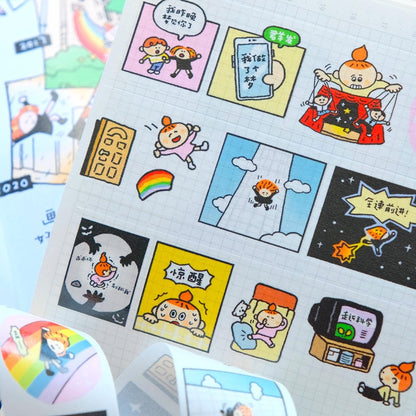 Dream Story Washi Tape: Kawaii Manga Scrapbook Tape