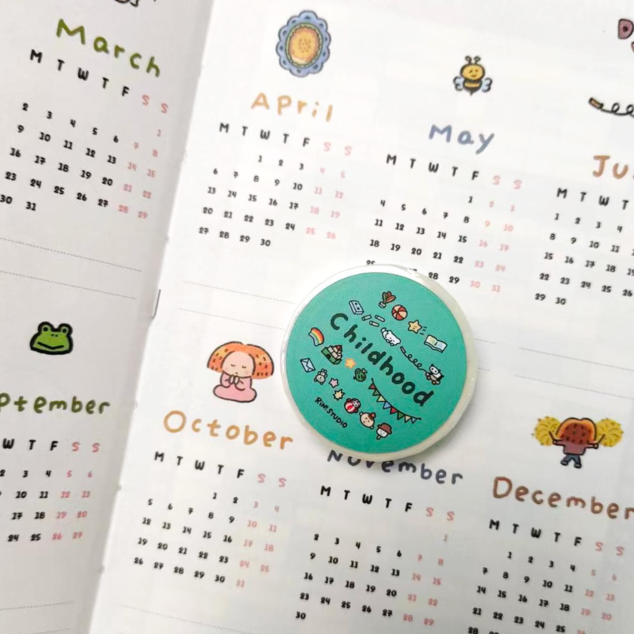 Childhood Toy mini Washi Tape - RiN! Studio