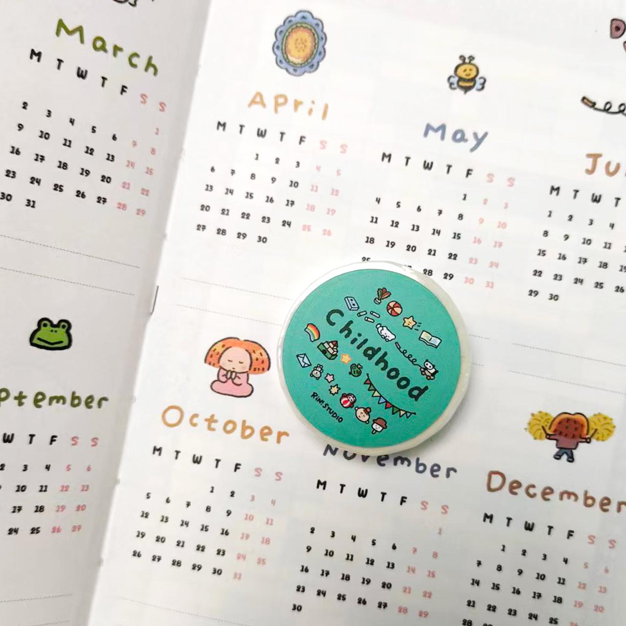 Childhood Toy mini Washi Tape - RiN! Studio