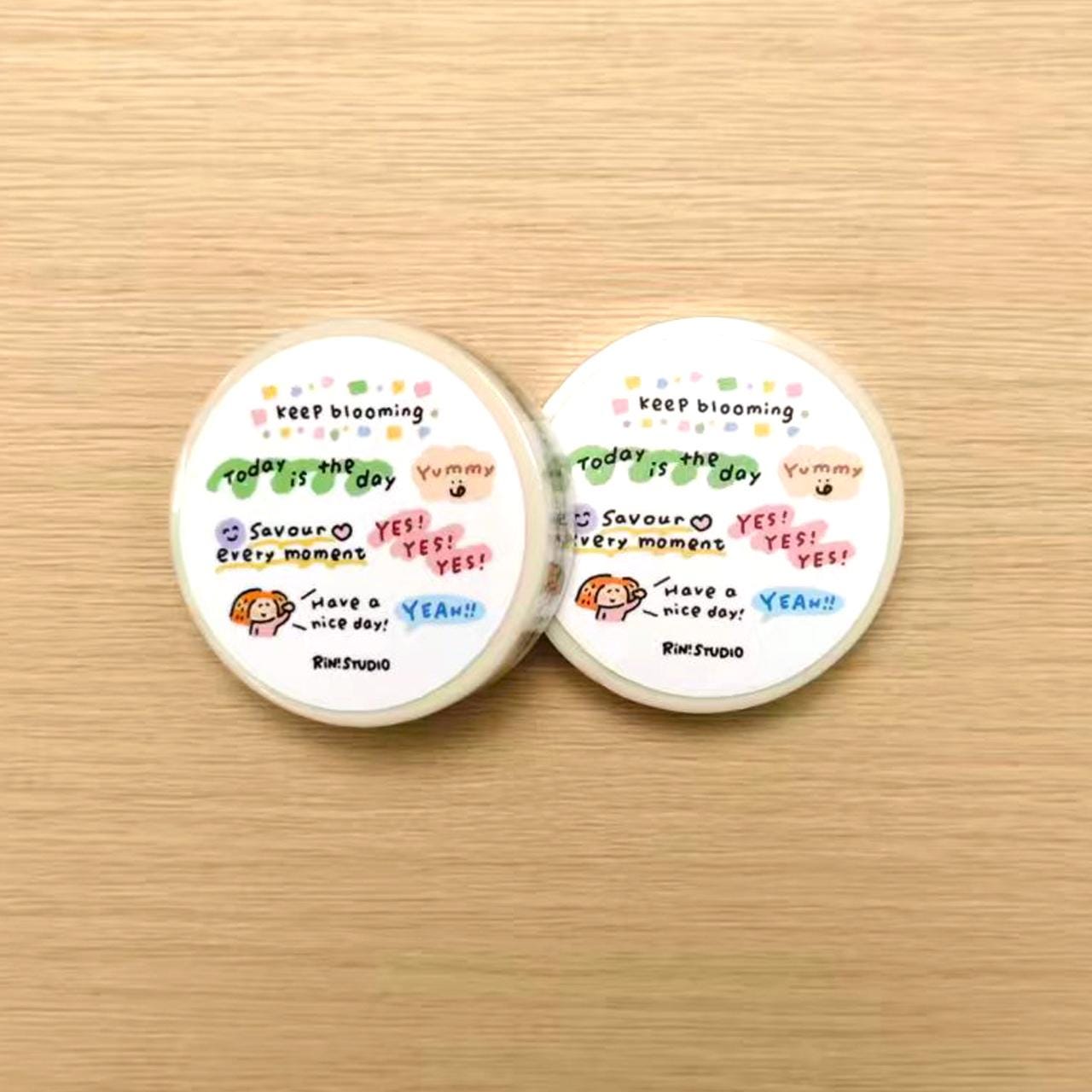 Have a nice day mini Washi Tape - decoration tape RiN! Studio