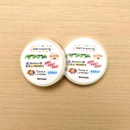 Have a nice day mini Washi Tape - decoration tape RiN! Studio