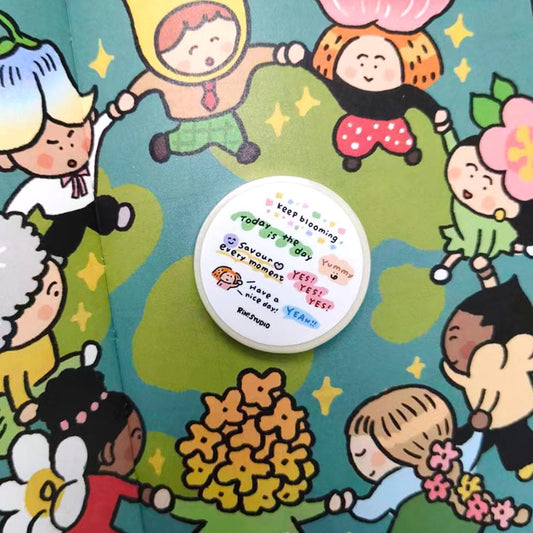 Have a nice day mini Washi Tape - decoration tape RiN! Studio