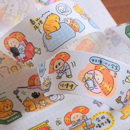 Cats Washi Tape | Life with Fur Babies, Kawaii Journaling