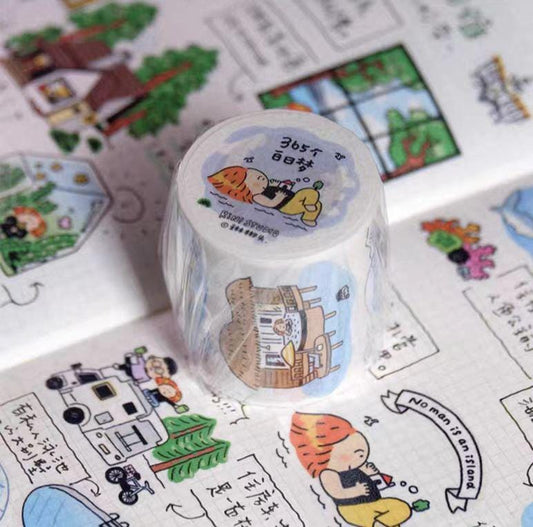 Dream House Washi Tape: Cabin, Beach, Farmland BuJo Stickers