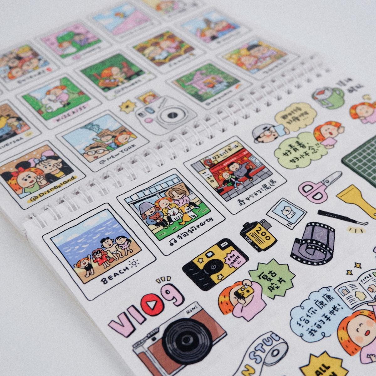 Kawaii Washi Stickers: Study Room Decor, Instax Stickers