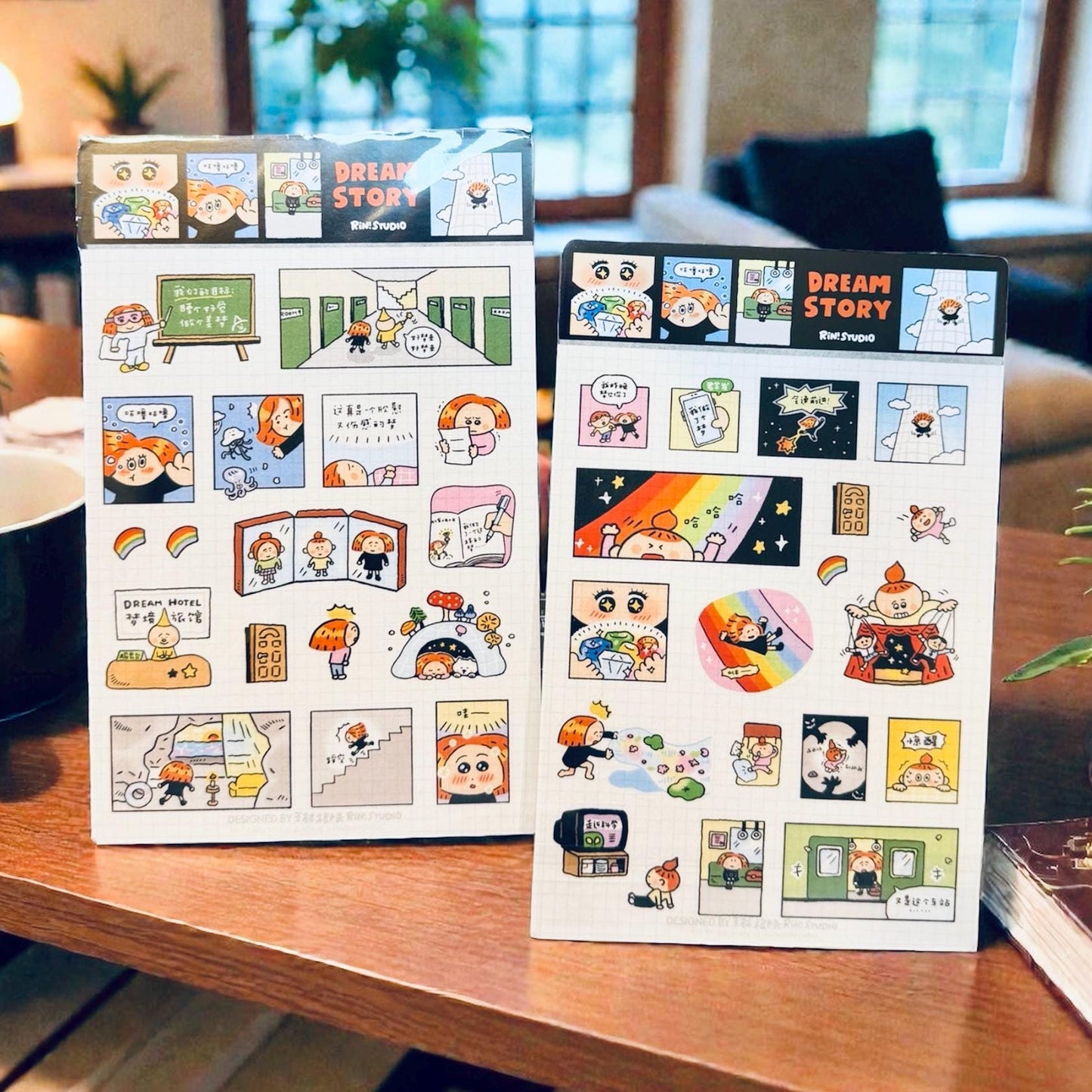 Dream Story Washi Tape: Kawaii Manga Scrapbook Tape