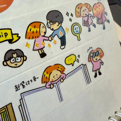 Shinning Moments Stickers, Kawaii Stationery, RiN Studio