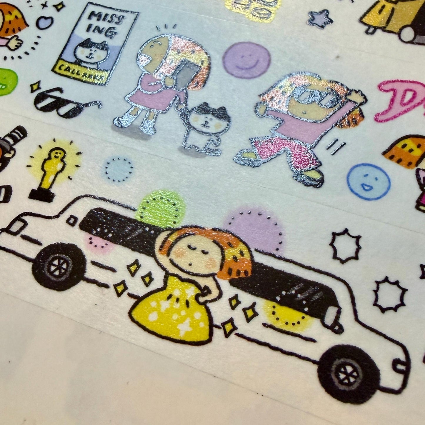 Shinning Moments Stickers, Kawaii Stationery, RiN Studio