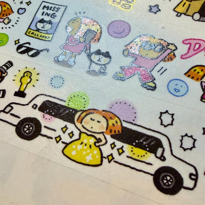 Shinning Moments Stickers, Kawaii Stationery, RiN Studio