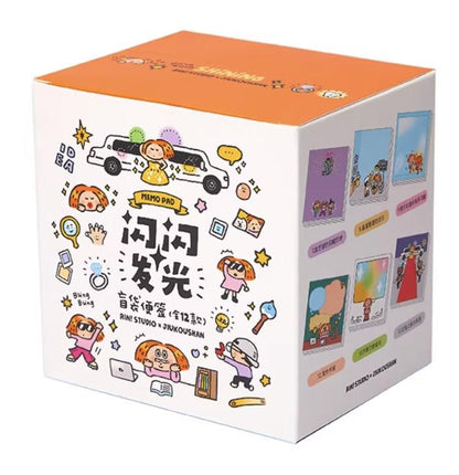 Blind box memo pads, shinning life - RiN! Studio