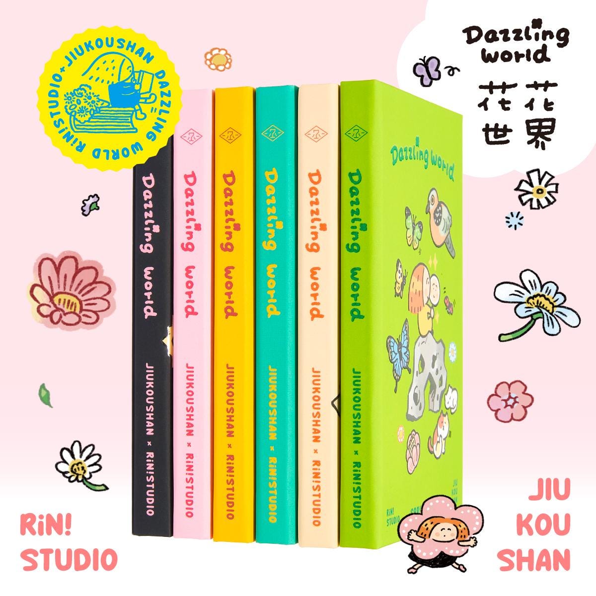 RiN Studio A7 Hardcover Pocket Notebook – kawaii journal and notebook