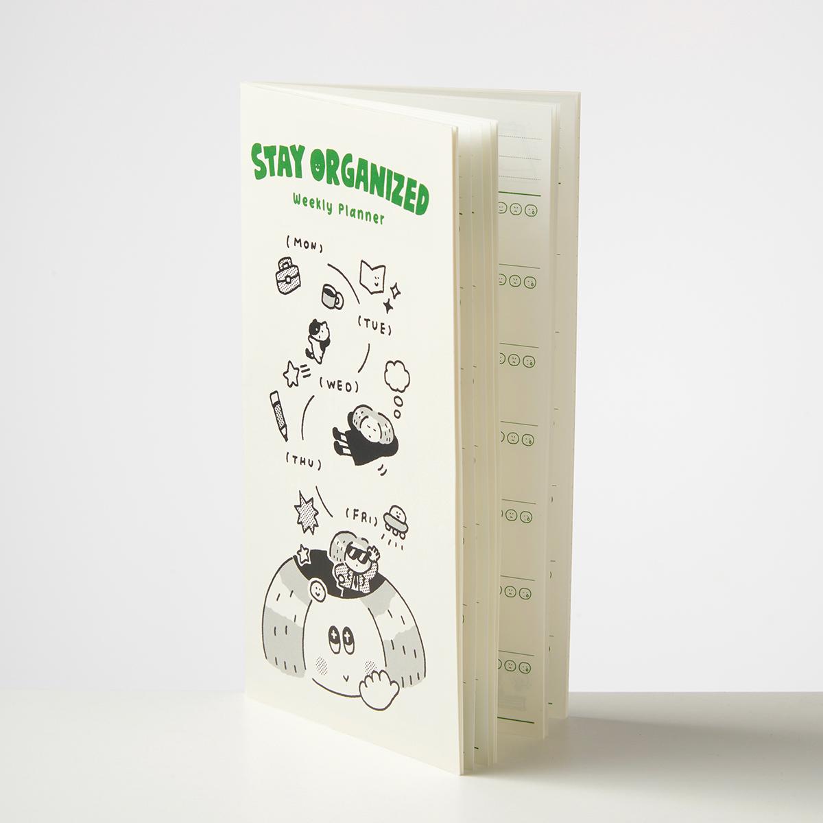 Traveler's Notebook Refill Daily, Weekly, Monthly Planner by RiN Studio – lifestyle journaling photo