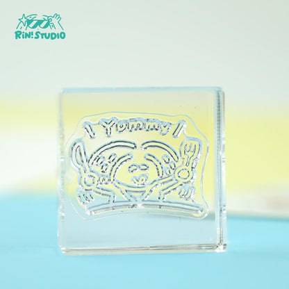 King Jim Kitta Stamp - Clear See through Stamps - Yummy/Bubble Tea/Cooking - Large