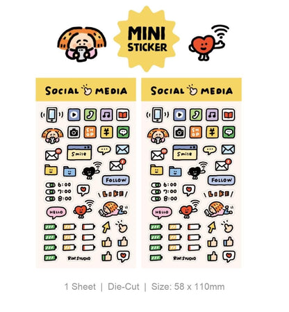 Mini Stickers by RiN Studio – bullet journal decoration
