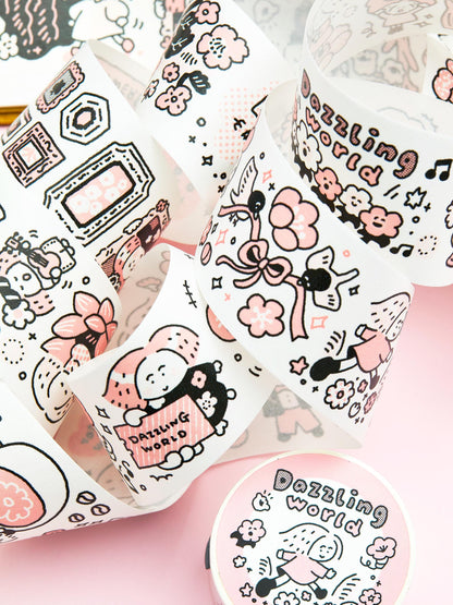Flower Washi Tape - Dazzling World by RiN Studio – multiple designs overview