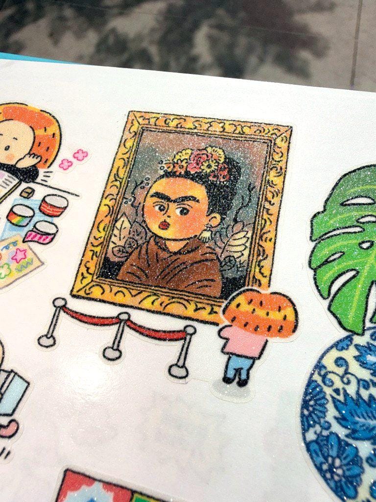 Kisscut Washi Tape - Dazzling World by RiN Studio – scrapbook and journal application