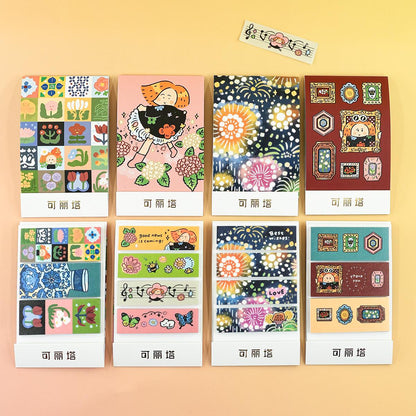 King Jim Kitta Washi Tape - Journal Tape by RiN Studio – gift and unboxing view