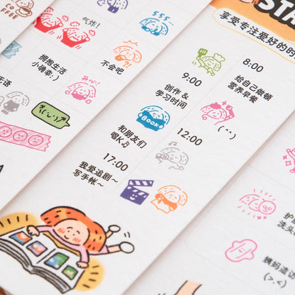 Mini 6 in 1 stamps - Hobby - Portable size