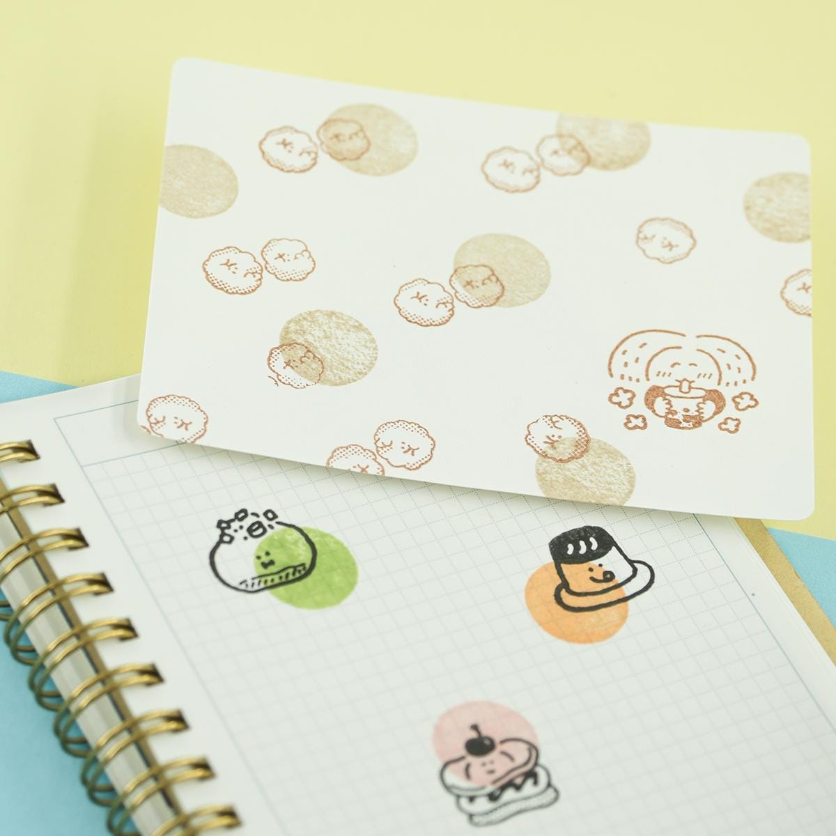 King Jim Kitta Stamp Clear See-through Stamps by RiN Studio – multiple designs overview