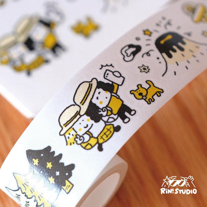 Kisscut Washi Tape - Adventure by RiN Studio – multiple designs overview