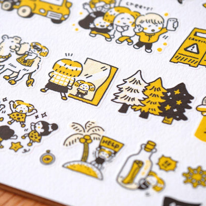 Kisscut Washi Tape - Adventure by RiN Studio – lifestyle journaling photo