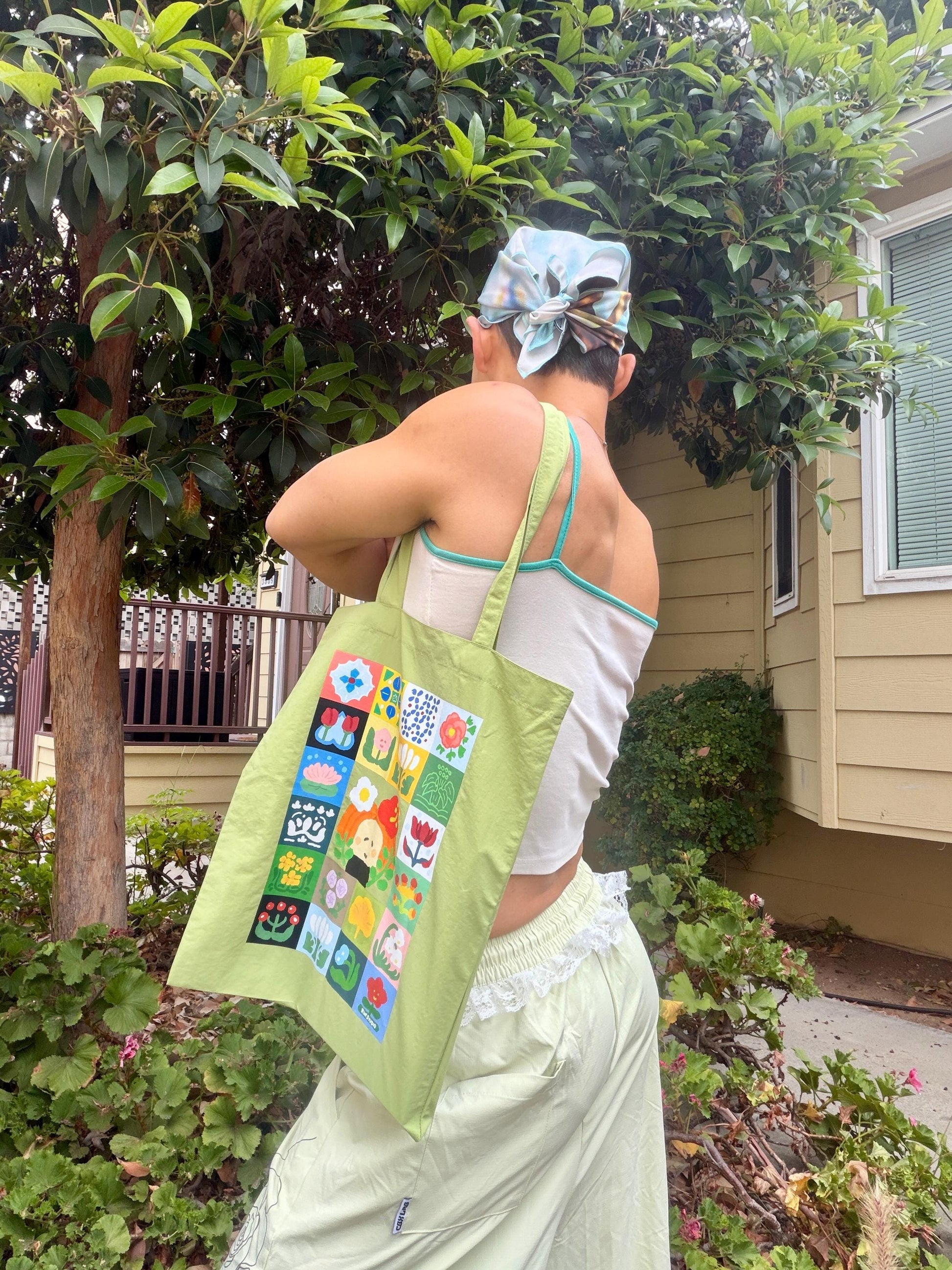 Nylon Tote Bag by RiN Studio – fashion lifestyle photo