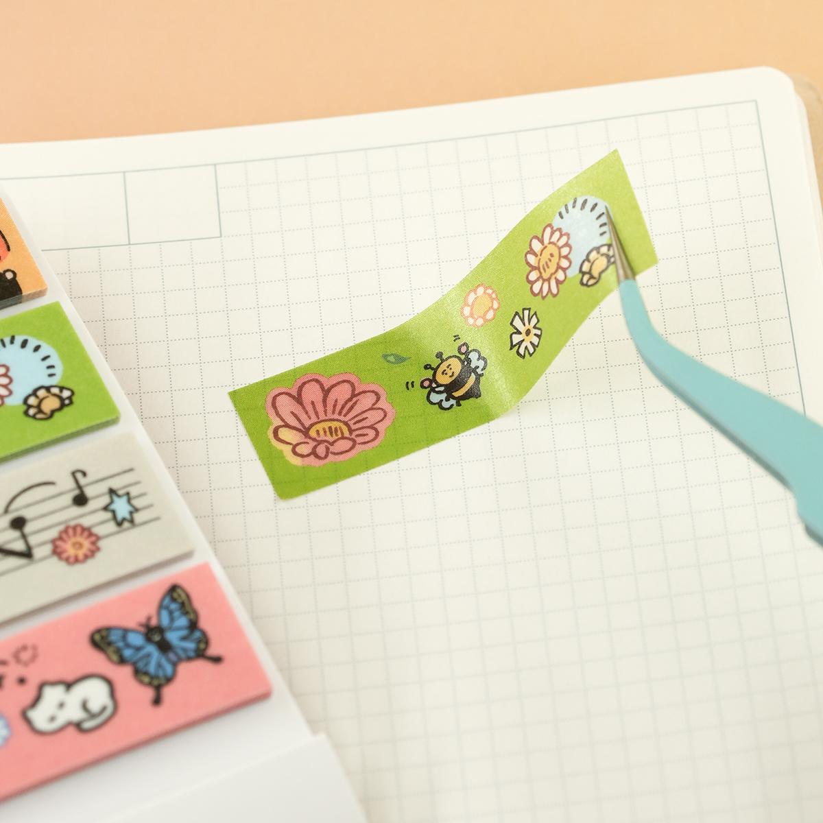 King Jim Kitta Washi Tape - Journal Tape by RiN Studio – packaging and product overview