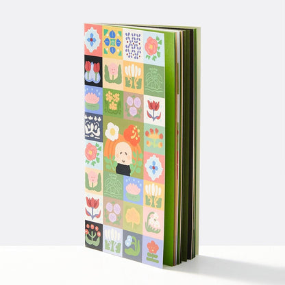 Traveler's Notebook Refill | Color Inner Pages TN Insert | Green Cover | RiN! Studio