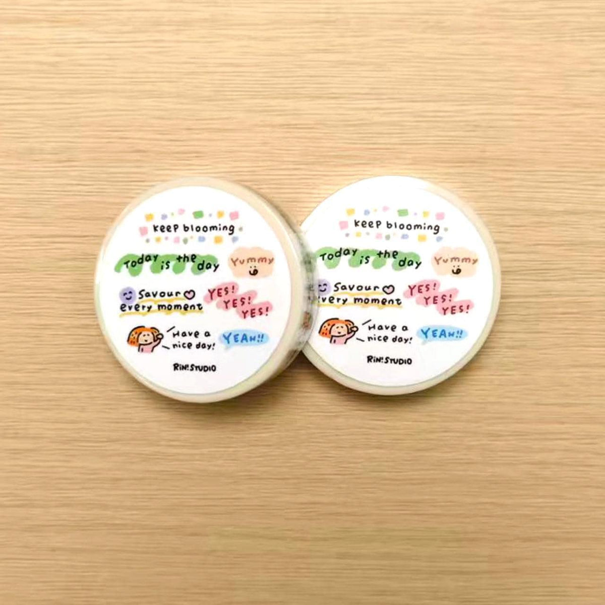 Have a nice day mini Washi Tape - decoration tape RiN! Studio