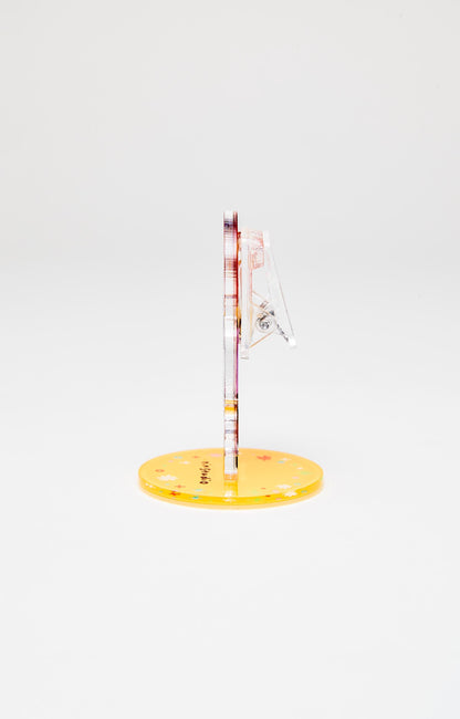 Cute Duck Acrylic Clip Holder – Kawaii Memo Photo Stand | RiN Studio Desk Accessory
