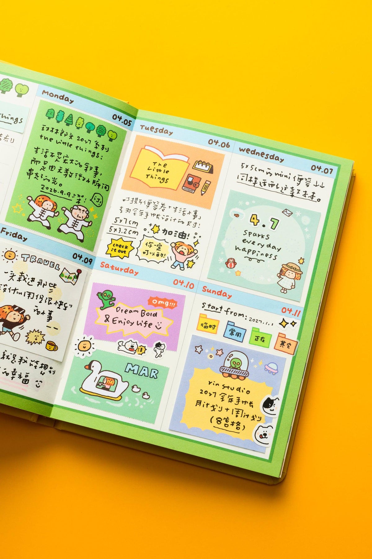 The 2027 Planner: B6 Schedule Book - The Little Things