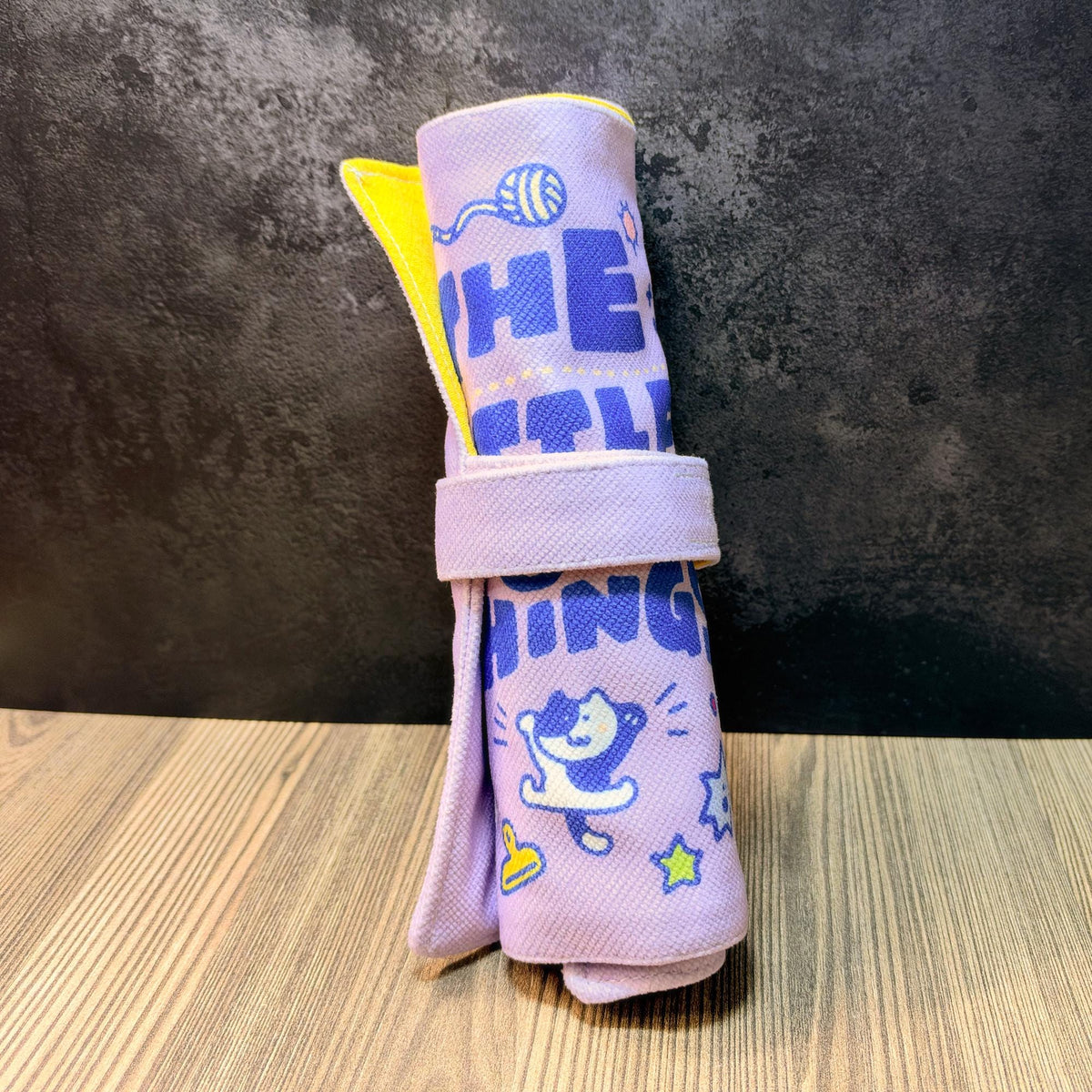 The Little Things Roll-Up Pencil Case – Cute Kawaii Pen Roll Pouch | RiN Studio