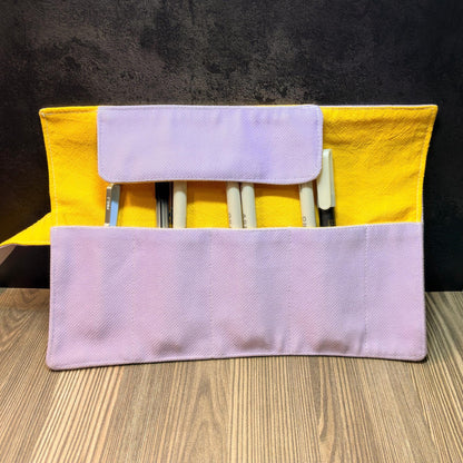 The Little Things Roll-Up Pencil Case – Cute Kawaii Pen Roll Pouch | RiN Studio