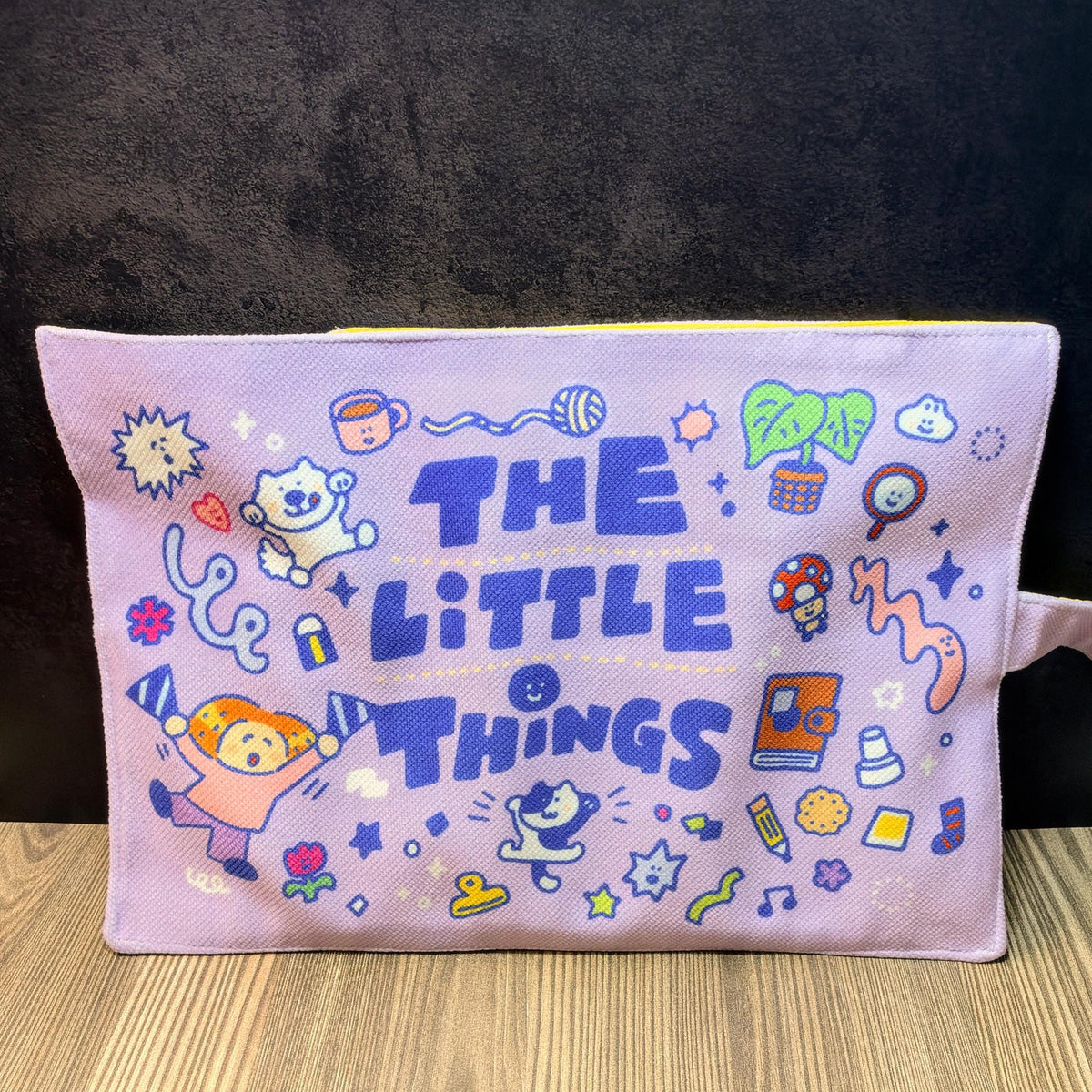 The Little Things Roll-Up Pencil Case – Cute Kawaii Pen Roll Pouch | RiN Studio