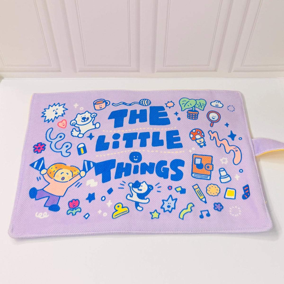 The Little Things Roll-Up Pencil Case – Cute Kawaii Pen Roll Pouch | RiN Studio