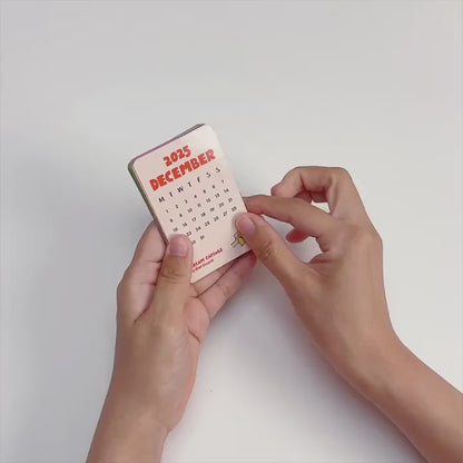 2025 Mini Card Calendar