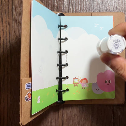 Portable Stamp | Mini Size | 'Idea' & 'Poop'
