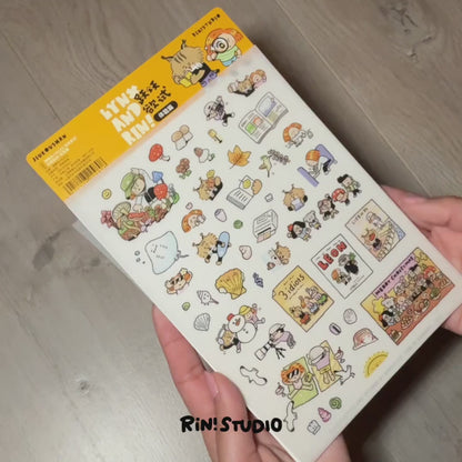 Eager to try outdoor Stickers | Lynx and RiN! | Vol 35