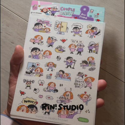 Couple Daily Stickers | Valentine | Vol 5