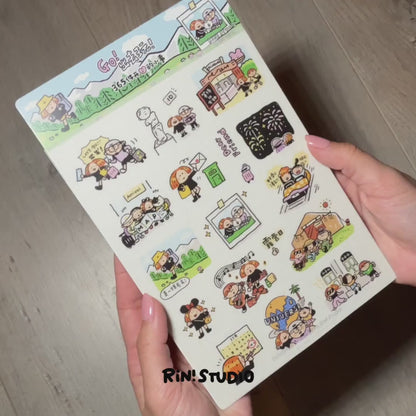 Having fun Stickers | Solo fun | Party fun | Go fun | Vol 15